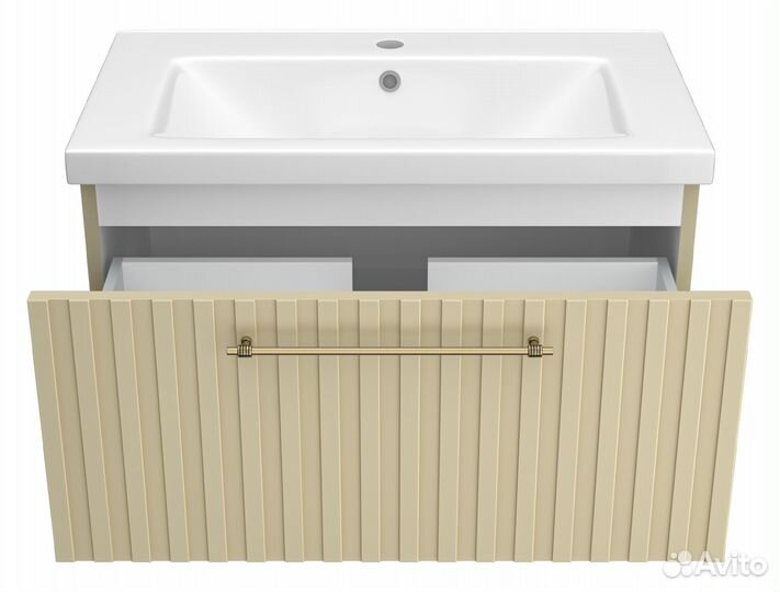 Тумба под раковину Brevita (капучино) 78x35 Alica