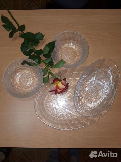 Набор посуды из стекла