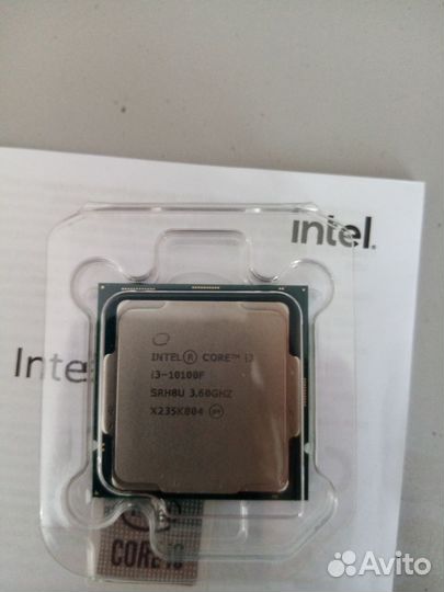 Процессор intel core i3 10100f LGA1200 box