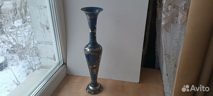 Ваза латунь Индия СССР