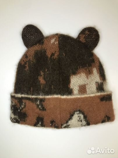 Шапка бини с ушками Gcds (0701)