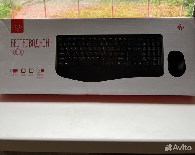 Клавиатура и мышь беспроводные