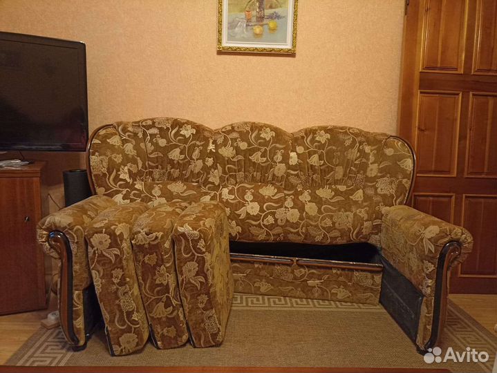 Диван и 2 кресла