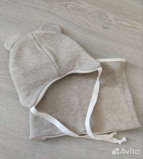 Комплект шапка+снуд еврозима, размер 44-46