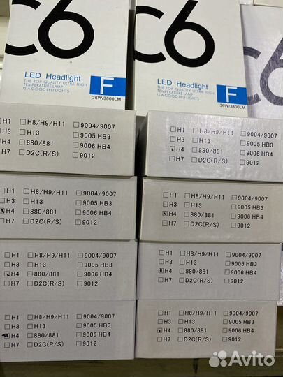 Лед лампы С 6