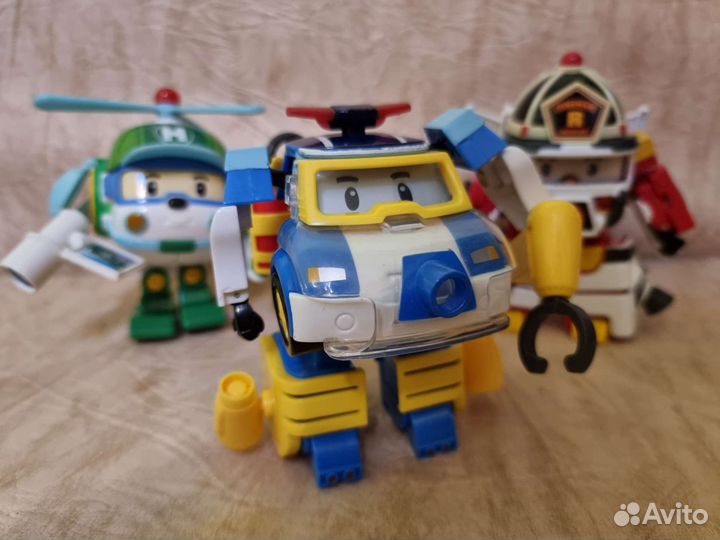 Робокар Поли и Хэли (оригинал, 10см)