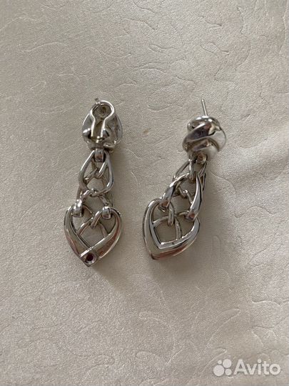 Серебряные серьги