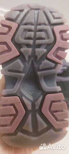 Ботинки зимние для девочки 25