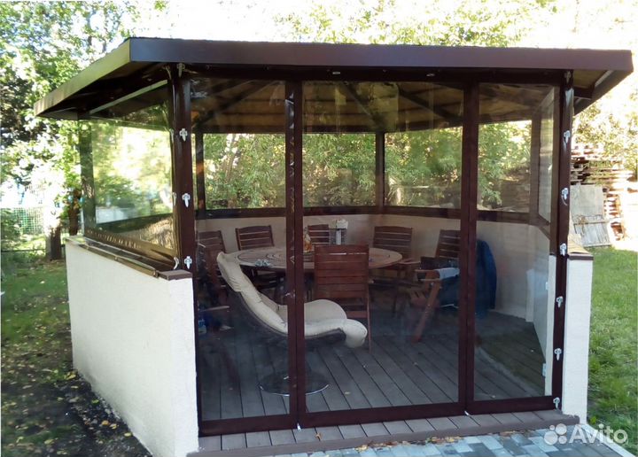 Мягкие гибкие жидкие окна с москитными пвх сетками