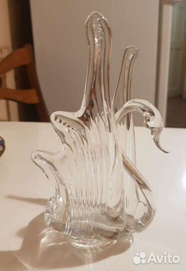 Хрусталь ссср. Вазы и статуэтки