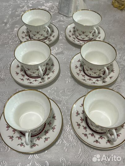 Чайный сервиз фарфор СССР внегр лфз 1950г