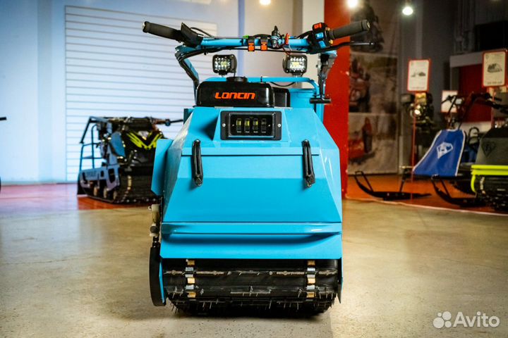 Мотобуксировщик Бурлак таёжник