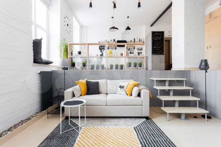 Квартира-студия, 47 м², 3/4 эт.