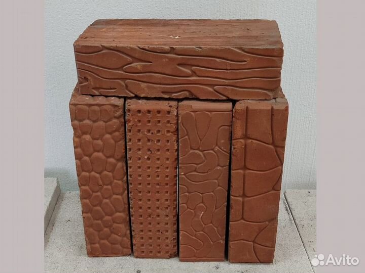 Кирпич полнотелый красный для цоколя