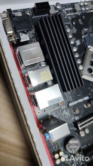 Материнская плата am4 b550 pro-vdn