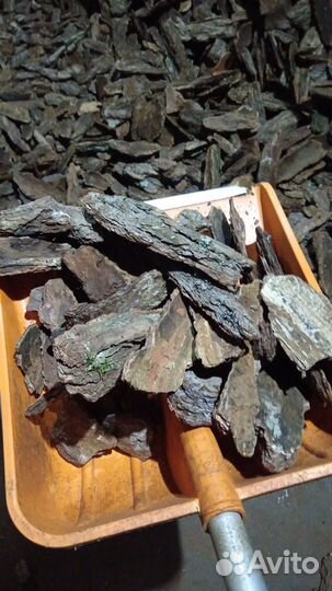 Кора сосны мульча