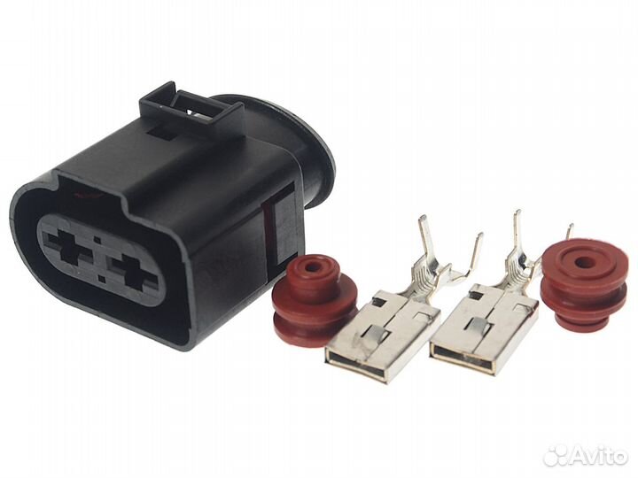 Разъем VW audi skoda 2-х контактный эур cargen
