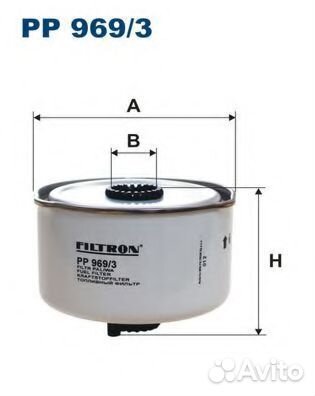 Фильтр топливный landrover