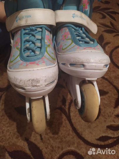 Ролики раздвижные+защита