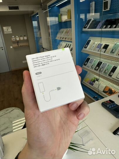 Блок питания apple 20w оригинальный