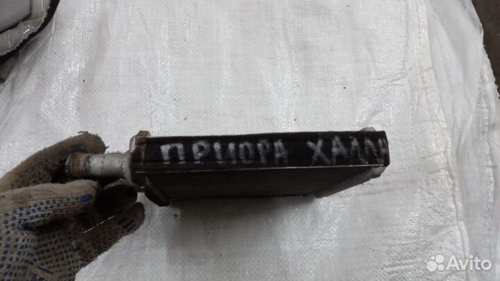 Радиатор отопителя печки с кондиц-ом Priora Halla