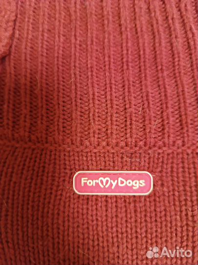 Вязанная кофточка для французского бульдога