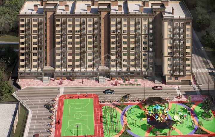 2-к. квартира, 68 м², 3/10 эт.