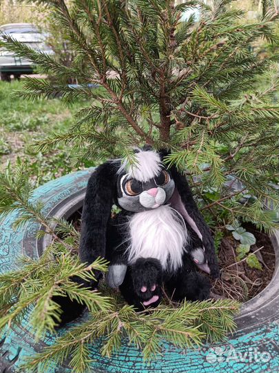 Мягкая игрушка зайка