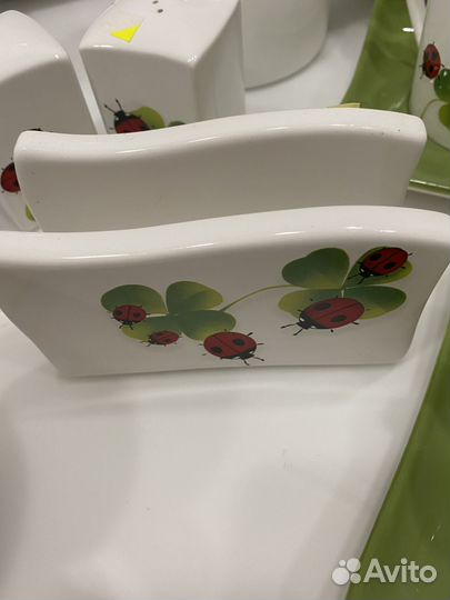 Набор керамической посуды infinity «Божья коровка»