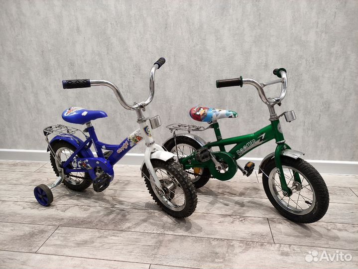 Велосипед 12 дюймов 2 шт