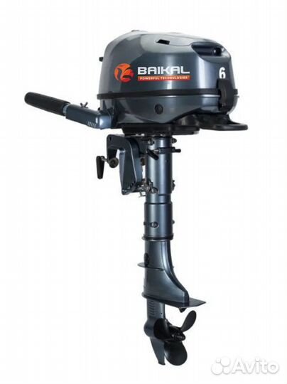 Лодочный мотор baikal 6 HP (4-Х тактный)
