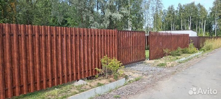 Забор под ключ