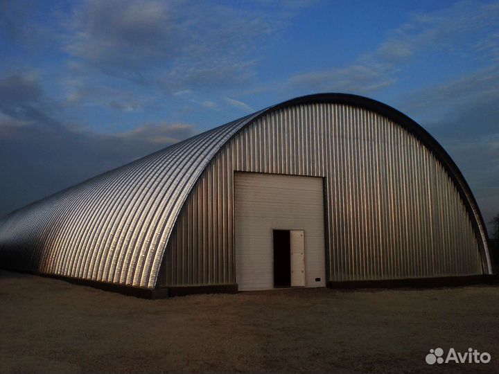 Быстровозводимый ангар под ключ
