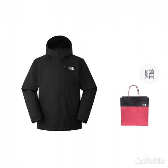 THE north face Windbreaker Jackets Men Black (L)(61)