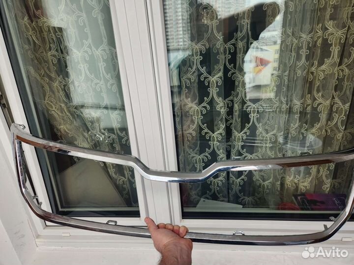 Окантовка решётки радиатора Шкода Кодиак