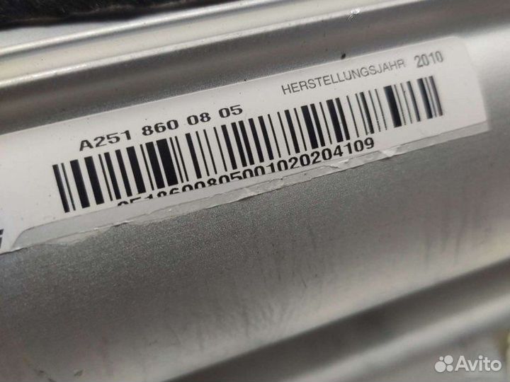 Подушка безопасности пассажира Mercedes M W164