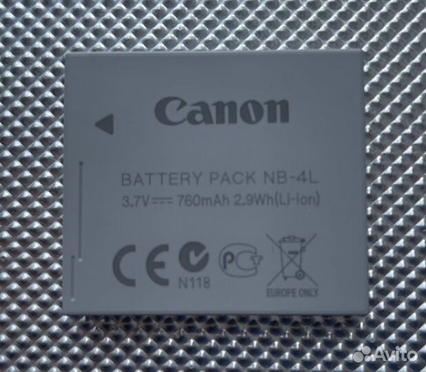 Аккумулятор Canon NB-4L