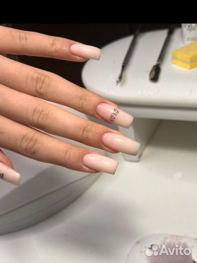 Маникюр гель лак