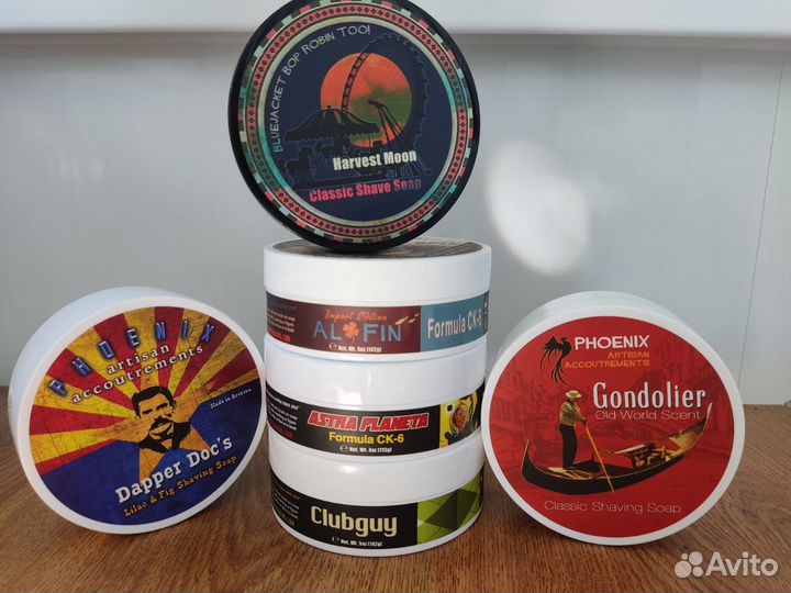 Мыло для бритья Phoenix Artisan CK6 в ассортименте