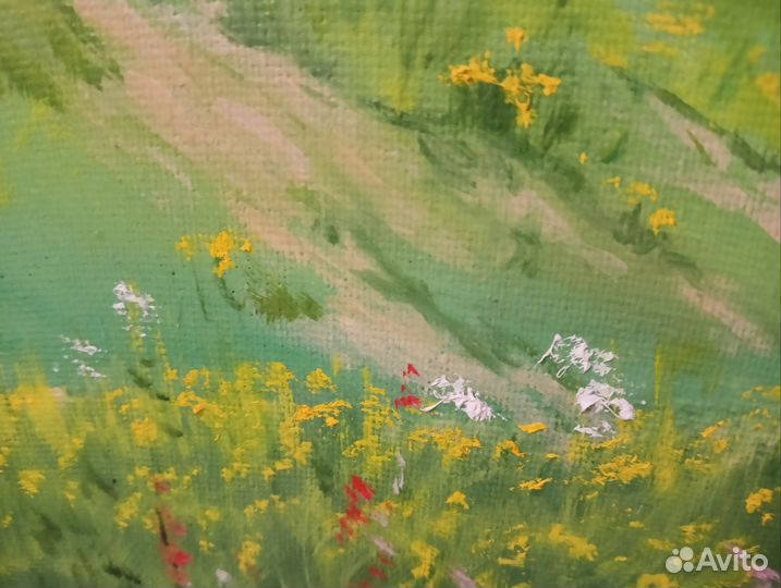 Картина Л. Сафина холст, масло