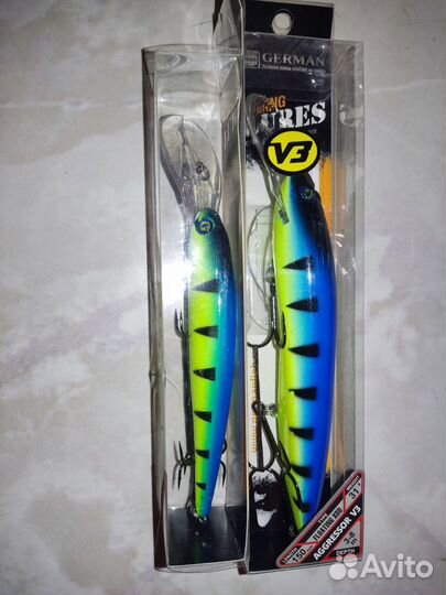 Воблер German Aggressor v3, gg Bandit