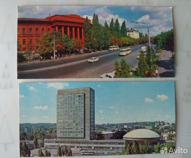 Комплект панорамных открыток 