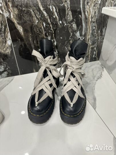 Ботинки rick owens & dr martens