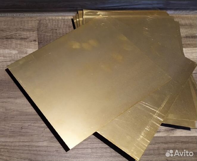 Лист бронзовый бркмц