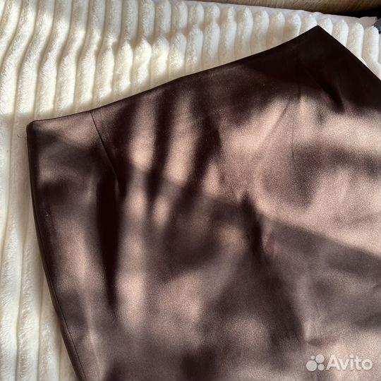 Юбка коричневая