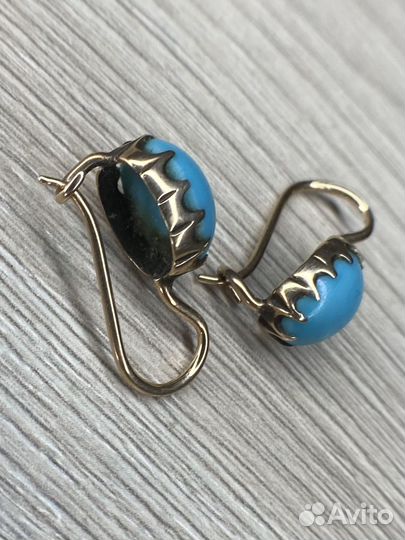 Сережки старинные