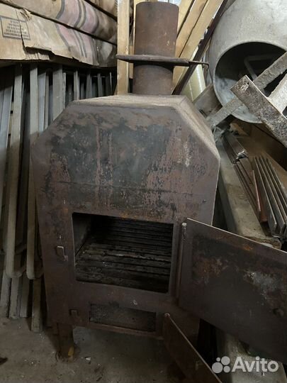 Печь буржуйка бу