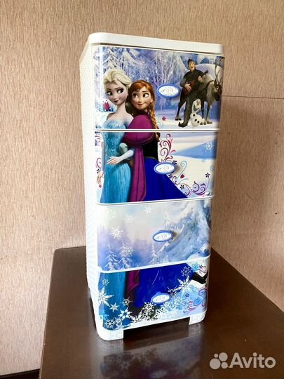 Комод пластиковый детский 