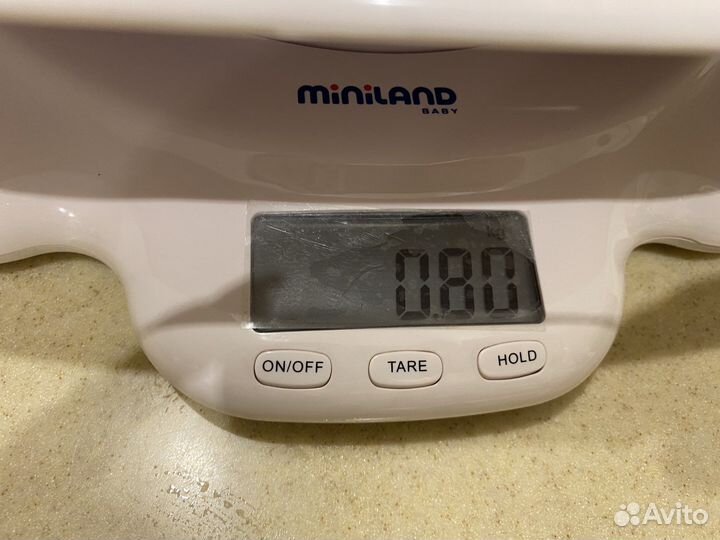 Весы детские miniland scaly up