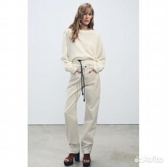 Джинсы Zara 36 светлые